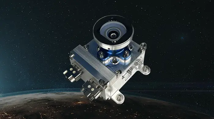 Weltraumkameras für Video- und Bildaufnahmen von 3D PLUS